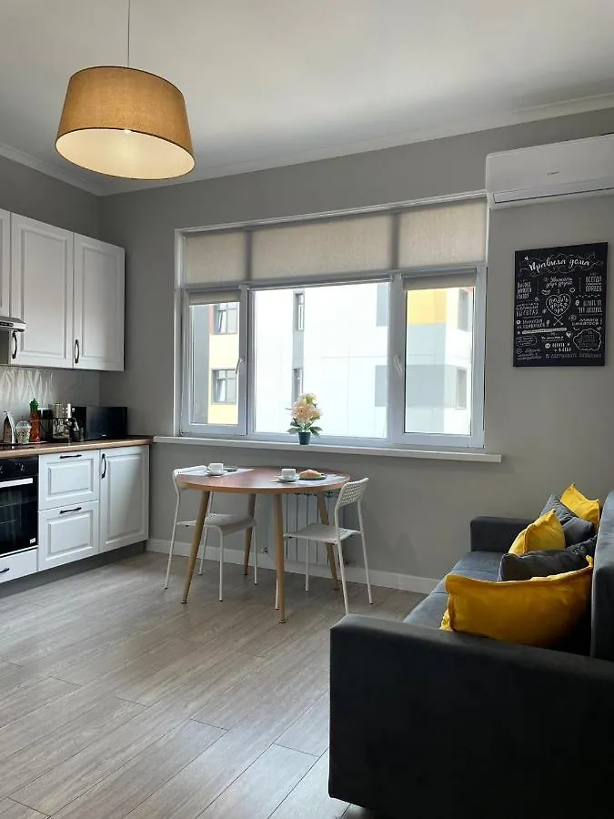 Вид На Горы Аль - Фараби - Ходжанова Жк Оркен Almaty Apartment